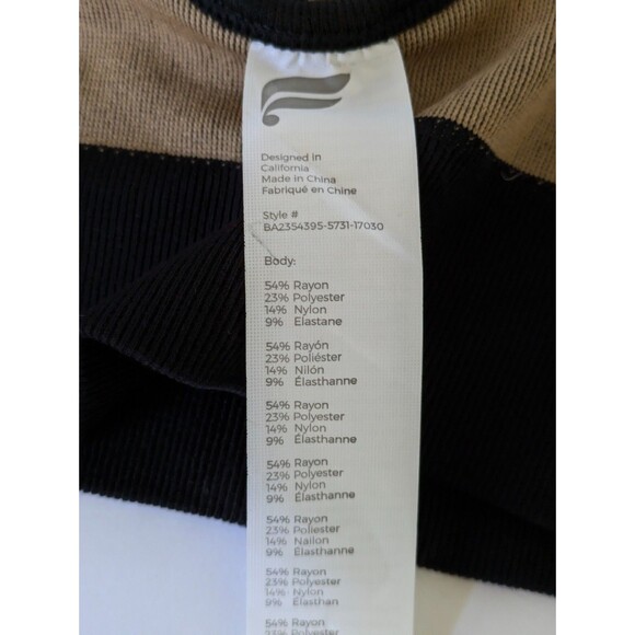 NWT Fabletics Cloud Seamless Midi Bralette Bra Top S Animal Print Cheetah Active - Picture 6 of 9